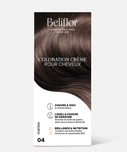 Coloration Crème n°04 Châtain