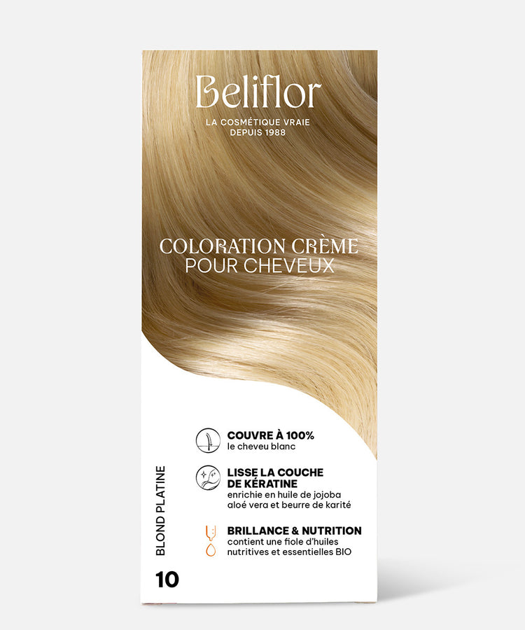Coloration Crème n°10 Blond Platine