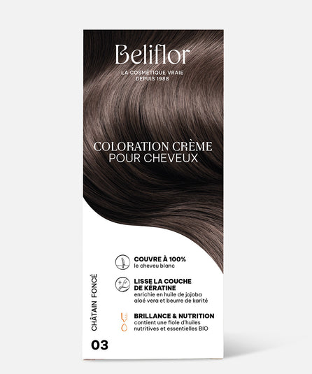 Coloration Crème n°03 Châtain Foncé