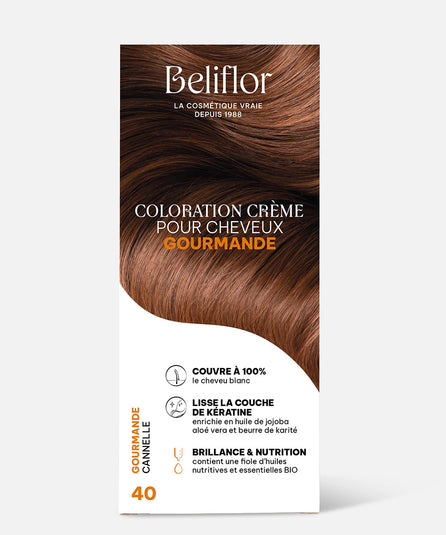 Coloration Crème Gourmande n°40 Cannelle