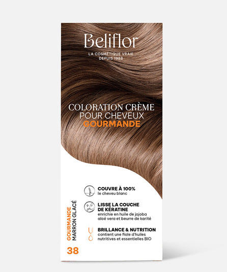 Coloration Crème Gourmande n°38 Marron Glacé