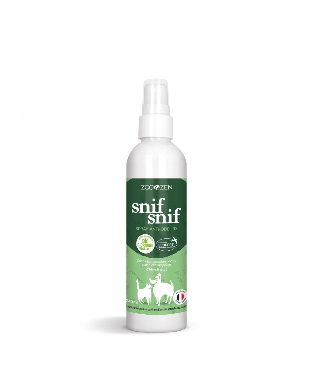 Spray Anti Odeur Chien Chat Bio Ecocert 240 Ml Beliflor