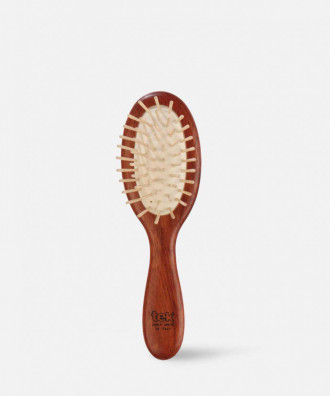 Petite Brosse Ovale Prestige en Bubinga TEK