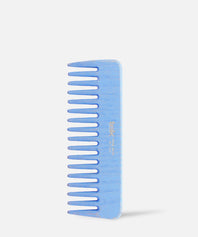 Petit Peigne Démêloir en Frêne TEK Bleu