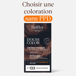 🔎 Le PPD, on en parle beaucoup quand il s'agit de coloration capillaire, mais qu'est-ce que c'est au juste? 

Notre gamme Douss Color n'a jamais contenu ❌ et ne contiendra jamais cet ingrédient car elle est formulée pour les personnes présentant des risques d'allergie ou des sensibilisations du cuir chevelu. 

Notre gamme historique Coloration Crème en contient un pourcentage très faible 🧪, 1% seulement, bien en-deça du taux maximum autorisé. Parce que dans la vie tout est question de dose et de mesure.

#beliflor #colorationcreme #dousscolor #colorationsansppd #colorationcheveuxfragiles #colorationsansammoniaque #colorationdouce #teinturedouce #teinturecheveux #colorationchatain